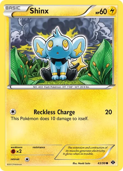 Shinx - Next Destinies - ilustração de Yuka Morii