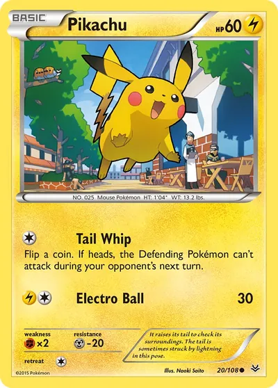Pikachu - Roaring Skies - ilustração de Yuka Morii