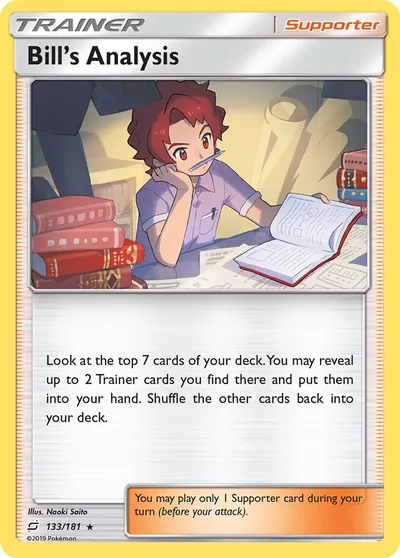 Bill’s Analysis - Team Up - ilustração de Yuka Morii