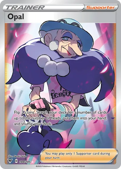 Opal - Vivid Voltage - ilustração de Yuka Morii