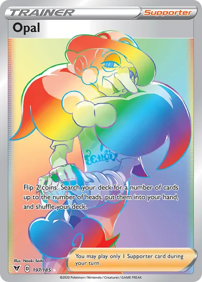 Opal - Vivid Voltage - ilustração de Yuka Morii