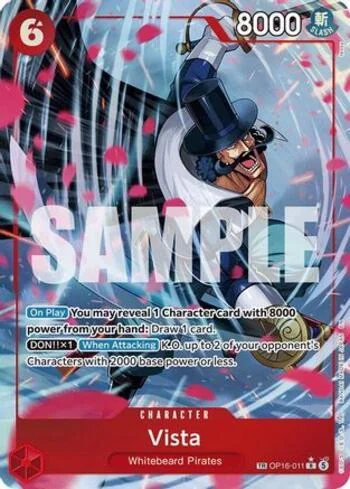 Vista OP16-011-TR de One Piece OP-16