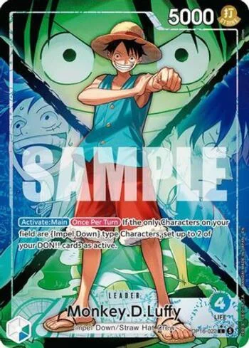 Monkey.D.Luffy (022) OP16-022-AA de One Piece OP-16