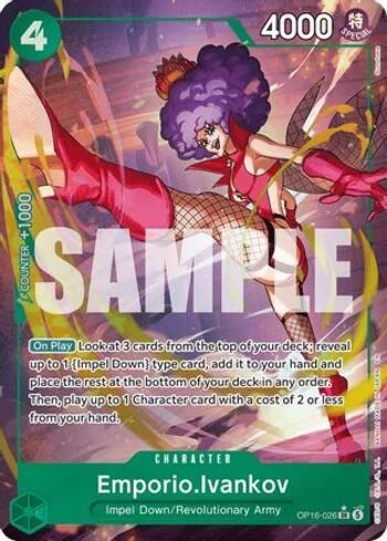 Emporio.Ivankov (026) OP16-026-AA de One Piece OP-16