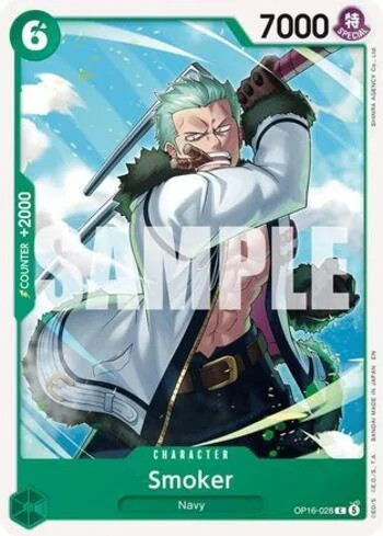 Smoker OP16-028 de One Piece OP-16