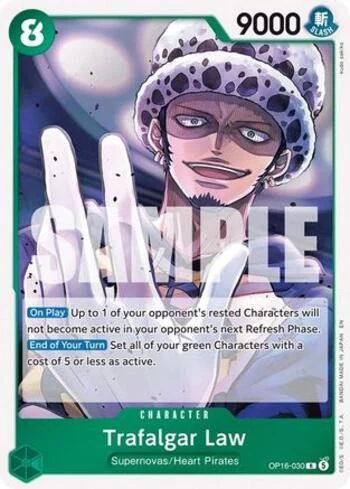 Trafalgar Law OP16-030 de One Piece OP-16
