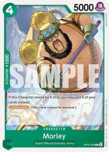 Morley OP16-033 de One Piece OP-16
