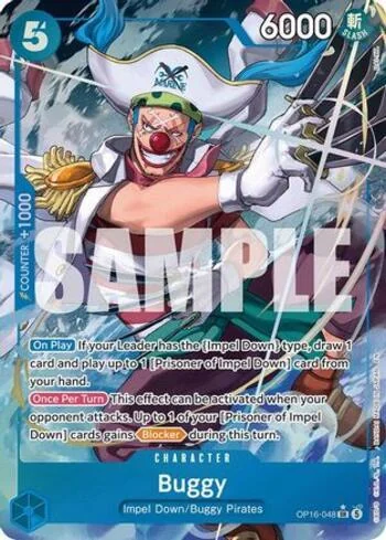 Buggy OP16-048-AA de One Piece OP-16