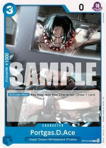 Portgas.D.Ace OP16-049 de One Piece OP-16