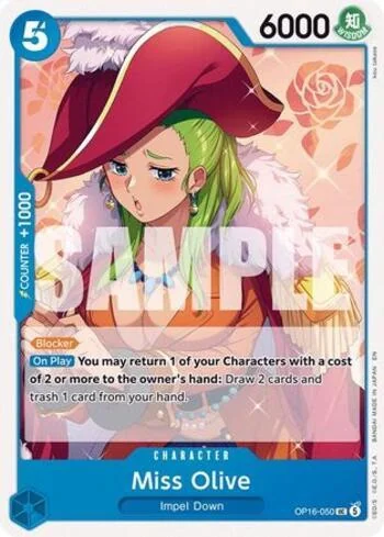 Miss Olive OP16-050 de One Piece OP-16