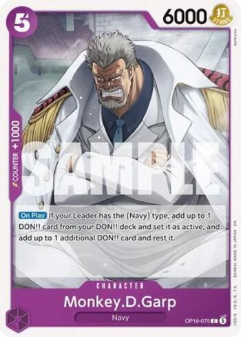 Monkey.D.Garp OP16-075 de One Piece OP-16