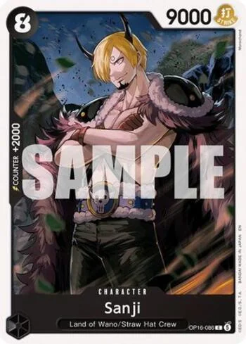Sanji OP16-086 de One Piece OP-16