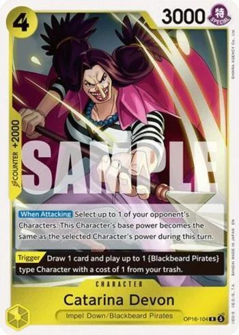 Catarina Devon OP16-104 de One Piece OP-16