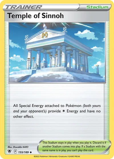 Temple of Sinnoh - Astral Radiance - ilustração de Yuka Morii