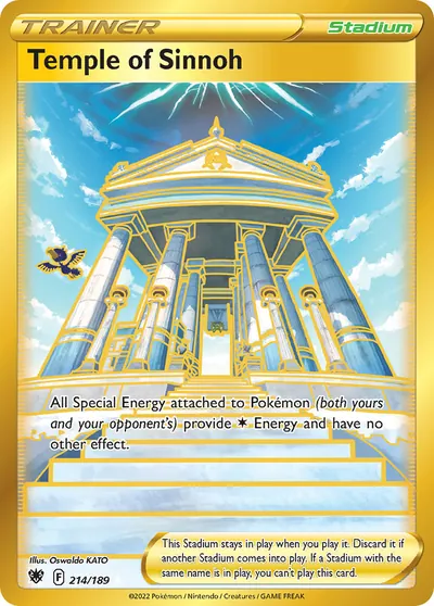 Temple of Sinnoh - Astral Radiance - ilustração de Yuka Morii