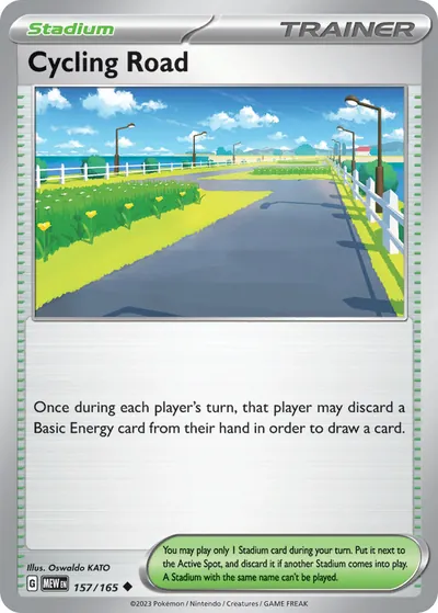 Cycling Road - 151 - ilustração de Yuka Morii