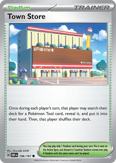 Town Store - Obsidian Flames - ilustração de Yuka Morii