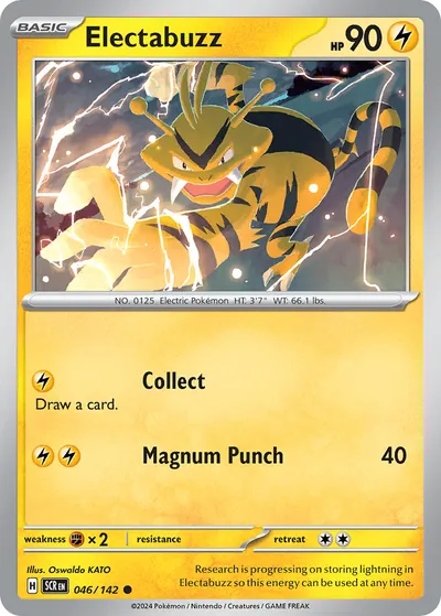 Electabuzz - Stellar Crown - ilustração de Yuka Morii