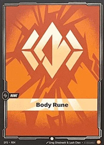 Body Rune R04 de Spiritforged