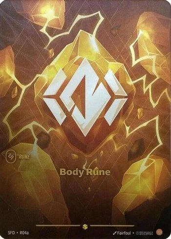Body Rune R04A de Spiritforged