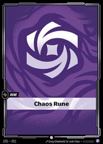 Chaos Rune R05 de Spiritforged