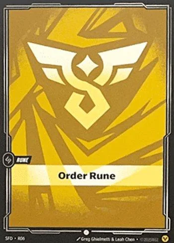 Order Rune R06 de Spiritforged