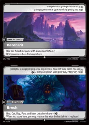 Baron Pit // Brush T01T03 de Riftbound Unleashed