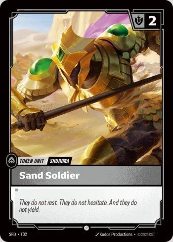 Sand Soldier // Buff T02 de Spiritforged