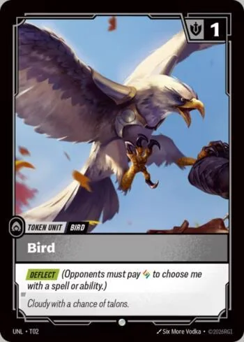 Bird T02 de Riftbound Unleashed