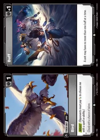 Bird // Buff T02T04 de Riftbound Unleashed