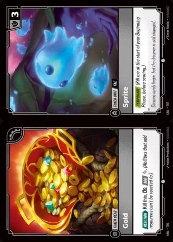 Gold // Sprite T05T07 de Riftbound Unleashed