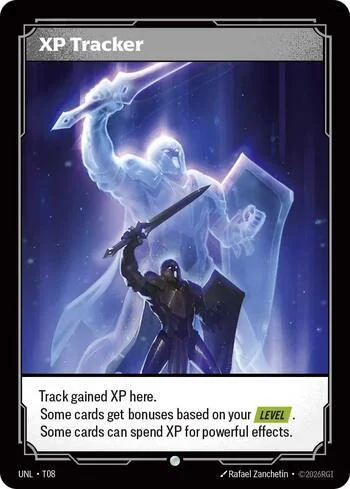 XP Tracker T08 de Riftbound Unleashed