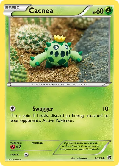 Cacnea - BREAKthrough - ilustração de Yuka Morii