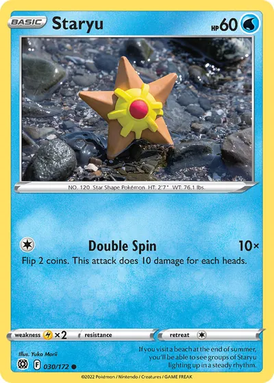 Staryu - Brilliant Stars - ilustração de Yuka Morii