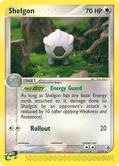 Shelgon - Dragon - ilustração de Yuka Morii