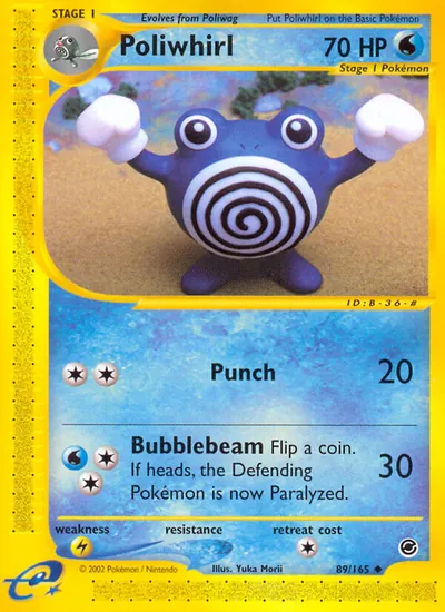 Poliwhirl - Expedition - ilustração de Yuka Morii