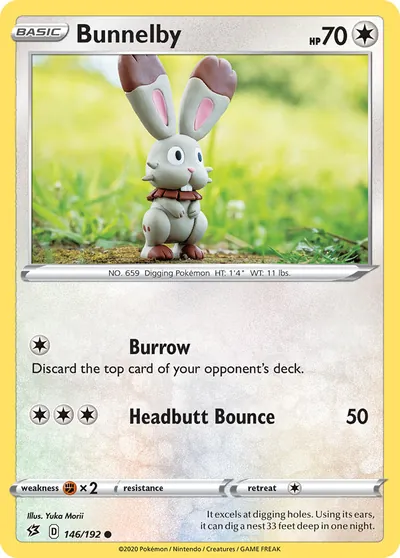 Bunnelby - Rebel Clash - ilustração de Yuka Morii