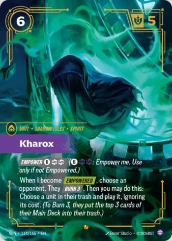 Kharox 114 de Vendetta (Riftbound)