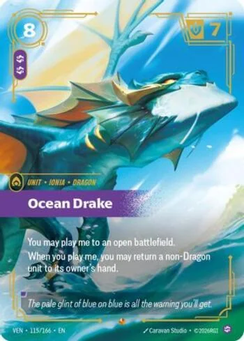 Ocean Drake 115 de Vendetta (Riftbound)