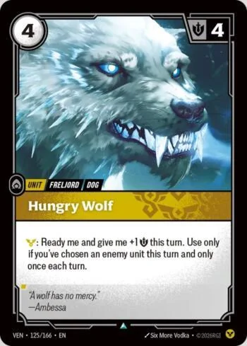 Hungry Wolf 125 de Vendetta (Riftbound)