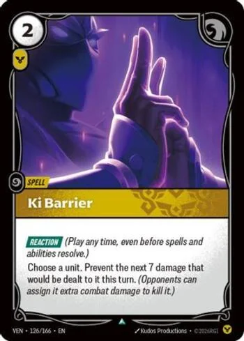Ki Barrier 126 de Vendetta (Riftbound)