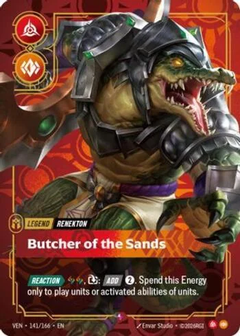 Butcher of the Sands 141 de Vendetta (Riftbound)