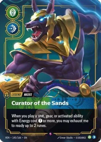 Curator of the Sands 145 de Vendetta (Riftbound)