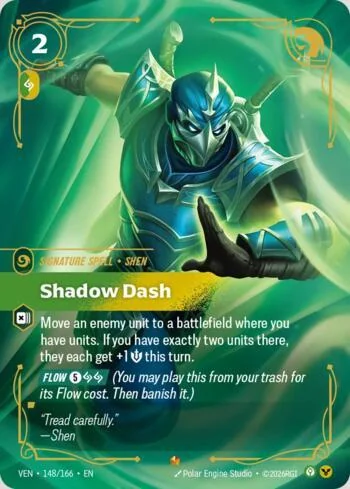 Shadow Dash 148 de Vendetta (Riftbound)