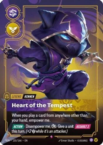 Heart of the Tempest 155 de Vendetta (Riftbound)