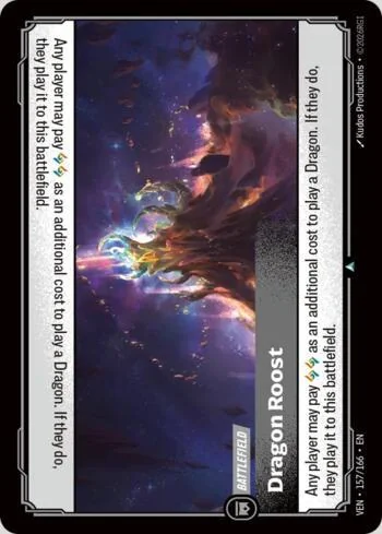 Dragon Roost 157 de Vendetta (Riftbound)