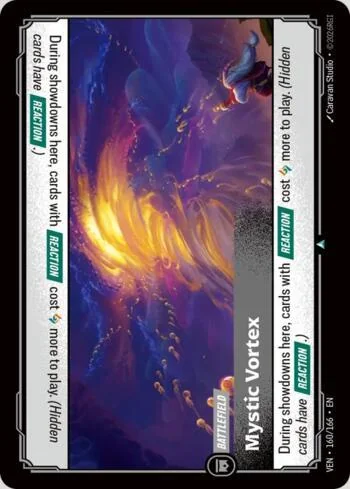 Mystic Vortex 160 de Vendetta (Riftbound)