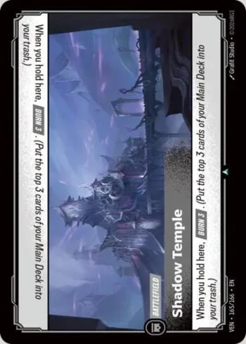 Shadow Temple 165 de Vendetta (Riftbound)