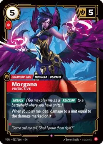 Morgana, Vindictive 17 de Vendetta (Riftbound)