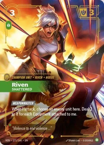 Riven, Shattered 171 de Vendetta (Riftbound)